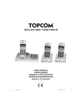 Topcom BUTLER 2900 Triple Benutzerhandbuch