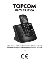 Topcom Butler E350 Benutzerhandbuch