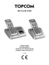 Topcom BUTLER E450 Benutzerhandbuch