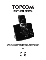Topcom BUTLER M1250 Benutzerhandbuch