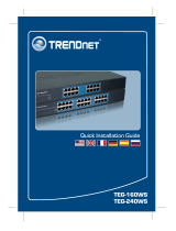 Trendnet TEG-160WS Benutzerhandbuch
