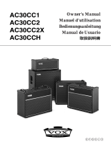 Vox AC30CC1 Benutzerhandbuch