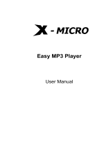 X-Micro XMP3D-64 Benutzerhandbuch