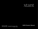 Xtant X603 Benutzerhandbuch