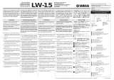 Yamaha lw-15 Bedienungsanleitung