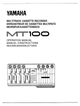 Yamaha MT100 Bedienungsanleitung