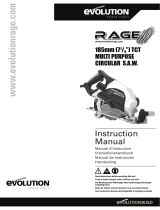 Evolution Power Tools RAGE1 Benutzerhandbuch