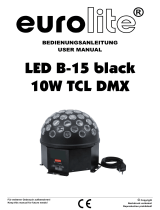 EuroLite LED B-15 black Benutzerhandbuch