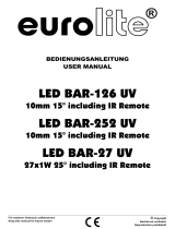 EuroLite LED BAR-27 UV Benutzerhandbuch