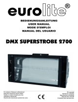 EuroLite Superstrobe 2700 Benutzerhandbuch