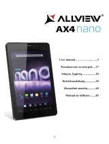 Allview AX4 Nano Benutzerhandbuch