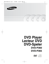 Samsung DVD-P360K Benutzerhandbuch