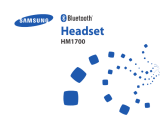Samsung HM1700 Benutzerhandbuch