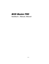 Terratec MidiMasterPro Manual Bedienungsanleitung