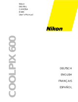 Nikon COOLPIX E 600 Bedienungsanleitung