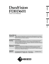 Eizo FDH3601 Bedienungsanleitung