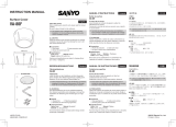 Sanyo VA-80F Benutzerhandbuch