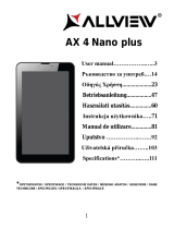 Allview AX4 Nano Plus alb Benutzerhandbuch