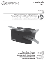 MyBinding Martin Yale 1611 AutoFolder Paper Folding Machine Benutzerhandbuch