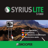 Snooper Syrius Lite S1000 Schnellstartanleitung