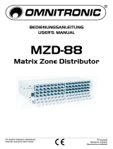 Omni­tronic MZD 88 Bedienungsanleitung
