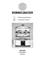 Rommelsbacher DGS850 Bedienungsanleitung