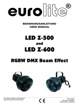 EuroLite LED Z-500 Benutzerhandbuch