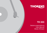 Thorens TD 203 Benutzerhandbuch