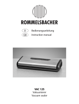 Rommelsbacher VAC 125 Bedienungsanleitung