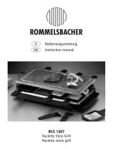 Rommelsbacher RCS 1207 Benutzerhandbuch