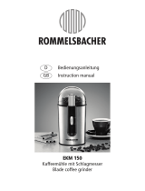 Rommelsbacher EKM 150 Benutzerhandbuch