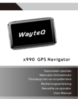 WayteQ X990 Benutzerhandbuch