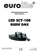 EuroLite LED SCY-100 RGBW DMX Benutzerhandbuch