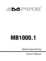 Ampire MB1000.1 Bedienungsanleitung