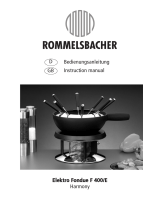 Rommelsbacher F 400/E Bedienungsanleitung