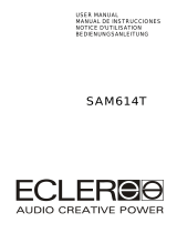 Ecler SAM614T Benutzerhandbuch