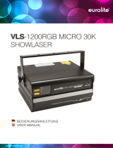 EuroLite VLS-1600RGB 40K Benutzerhandbuch