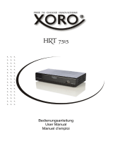 Xoro HRT 7515 Bedienungsanleitung