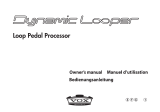 Vox Dynamic Looper – VDL1 Bedienungsanleitung