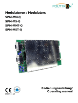 POLYTRON SPM-MM/MMT-Q AV/TV modulator mono Bedienungsanleitung
