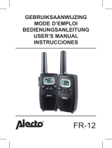 Alecto FR-12 Benutzerhandbuch
