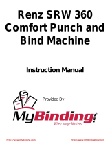 MyBinding SRW 360 Benutzerhandbuch