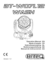 Briteq BT-W07L 12 Wash Bedienungsanleitung