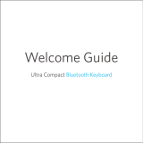 Anker Ultra Compact Slim Profile Wireless Bluetooth Keyboard Benutzerhandbuch