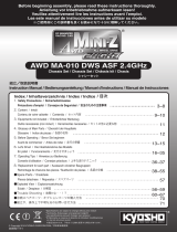 Kyosho MINI-Z AWD MA-010 DWS ASF 2.4GHz Chassis Set Bedienungsanleitung