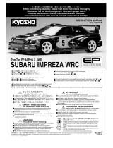 Kyosho PURETEN EP AIPHA 2 4WD SUBARU IMPREZA WRC Bedienungsanleitung