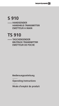 Beyerdynamic S 910 M Benutzerhandbuch