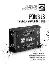 Palmer PDI 03 JB Benutzerhandbuch