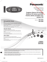 Panasonic RX-D50AEG-S Bedienungsanleitung