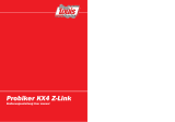 Louis Probiker KX4 Z-Link Benutzerhandbuch